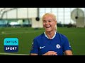 Pernille Harder talks to Mark Schwarzer about World Cup and defending WSL title