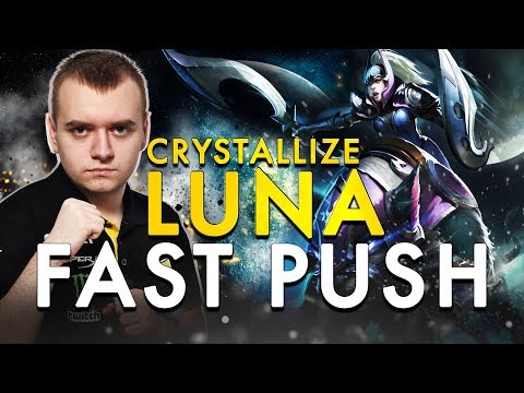 Fast push by Crystallize as Luna