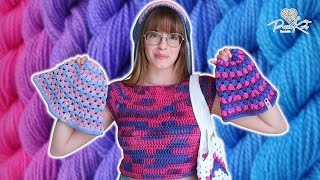 Making Everything in Bi Pride! | PassioKnit Vlog