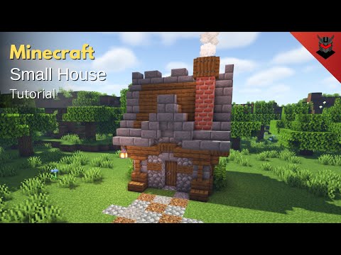 Minecraft: How to Build a Small Medieval House | Medieval Village House (Tutorial)