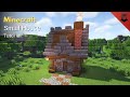 Minecraft How To Build A Small Medieval House Medieval Village House Tutorial