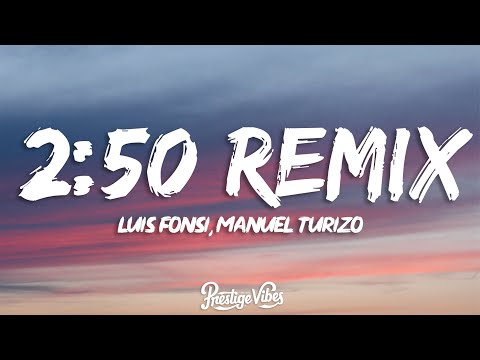 MYA, TINI & DUKI - 2:50 Remix (Letra/Lyrics)