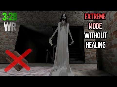 Slendrina: The School v.1.2.1 speedrun. Extreme mode without healing 3:28 WR.