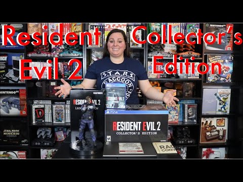 Resident Evil 2 Collector’s Edition Unboxing (Playstation 4 Remake) - PS4