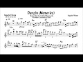 Paquito D'Rivera - Danzón (Memories, Alto sax transcription)
