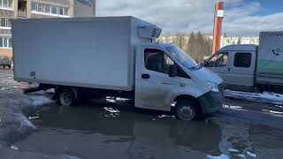 Thaw and snowbreak in Russia. Lots of paddles and mud