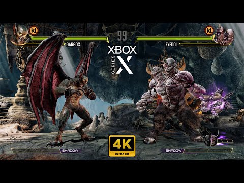 Killer Instinct (XBOX Series X) Gargos vs Eyedol | 4K 60fps HDR Epic Combo Showdown!