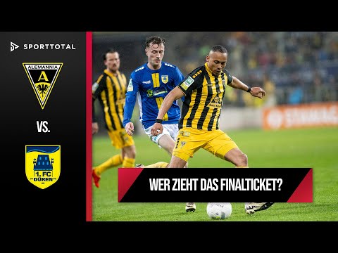 Dramatische Schlussphase im Pokal-Derby! | TSV Alemannia Aachen - 1. FC Düren | Bitburger-Pokal