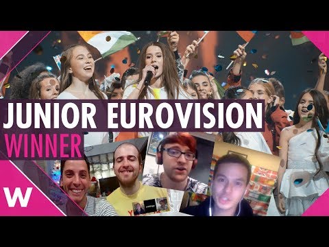 Poland wins Junior Eurovision 2018 with Roksana (Reaction)