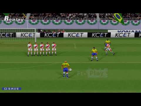 ISS Pro Evolution Soccer 1 (Ronaldo Freekick) - Playstation 1 | Game Details 60FPS 4K