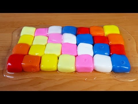 Thank You For 100 000 Subscribers ! Satisfying Clay Slime Mixing Video