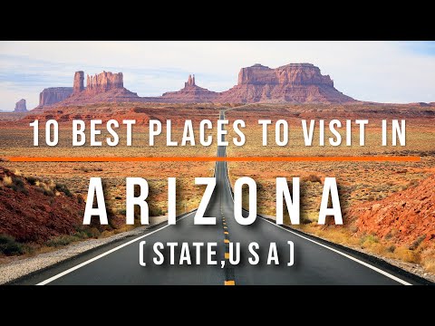 10 Best Places to Visit in Arizona | Travel Video | Travel Guide |SKY Travel