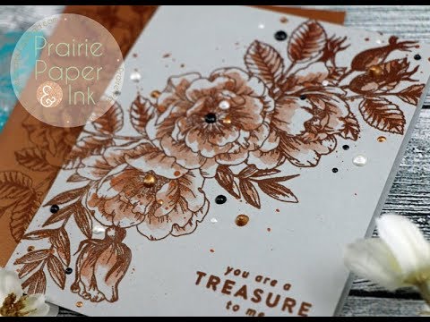 SSS Beautiful Flowers Embossed Card Set | 2 Step It Up Options!