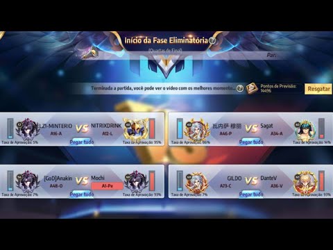 QUARTAS DE FINAIS DO CAMPEONATO DO JAMIEL - SAINT SEIYA AWAKENING