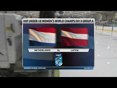 Vrouwen U18 Nederland vs Letland