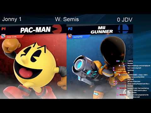 CWA Wifi Weekly 42 - JonnySQ (Mii Gunner) vs JDV (Pac-Man) Winners Semifinals