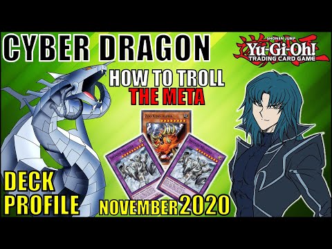 CYBER DRAGON ALPHA Deck Profile November 2020 YGO PRO Yu-Gi-Oh! Re-Plays! Analysis! Combos!