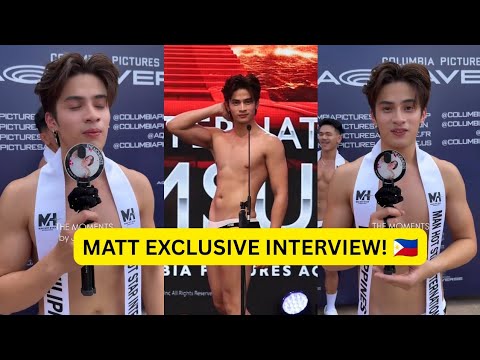 Matt Gregorio’s QUICK Interview Shocks Fans! Man Hot Star International 2025 PH Exclusive Reveal 🇵🇭