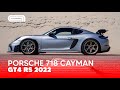 Porsche 718 Cayman GT4 RS: 500pk, 225k rijtest