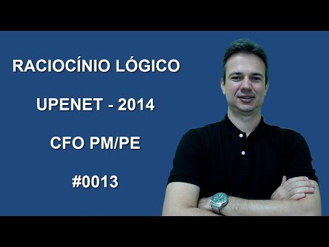 0013 - UPENET - 2014 - CFO PM/PE - RACIOCÍNIO LÓGICO (www.gurudamatematica.com.br)