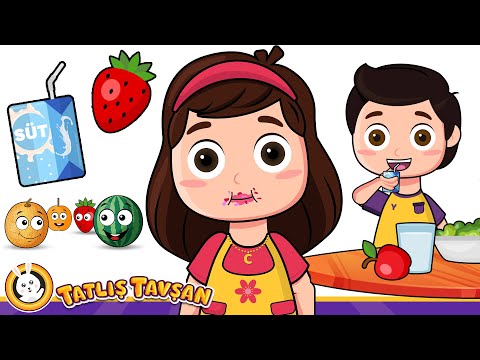 Anne Karnım Acıktı ve Diğer En Sevilen 30 Çocuk Şarkısı · Çizgi Film · Tatlış Tavşan