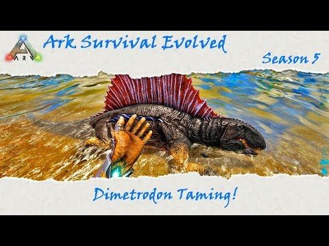 Ark Survival Evolved S5E32: Dimetrodon taming and breeding!