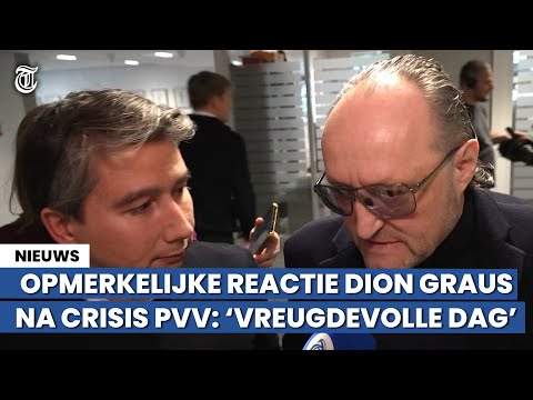 PVV'er Dion Graus ontploft: ‘We zijn van de matennaaiers af’