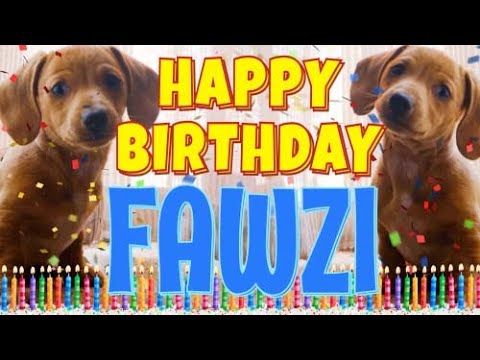 Happy Birthday Fawzi! ( Funny Talking Dogs ) What Is Free On My Birthday