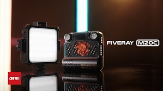 Zhiyun FIVERAY M20C RGB LED Light (Combo Version) C040033ABR1 Zhiyun FIVERAY M20C RGB LED Light (Combo Version) C040033ABR1