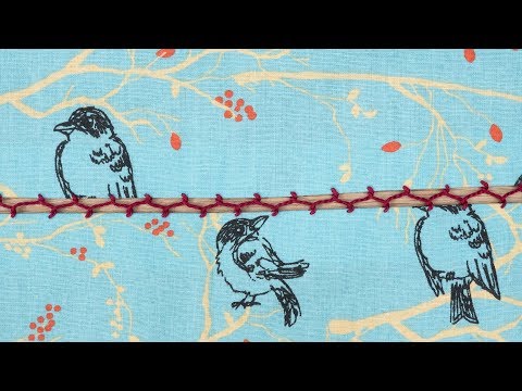 How to Sew Bridging (aka Fagoting) by Hand and Machine