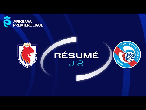 J8 : OL Lyonnes – RC Strasbourg (5-0), le résumé