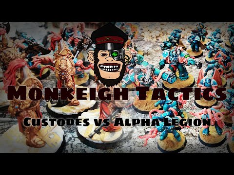 Custodes vs Alpha Legion - Warhammer 40k ITC Battle Report