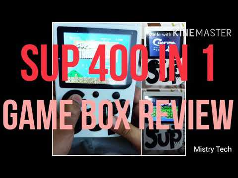 REVIEW SUP GAME BOX 400 IN 1 RETRO GAME - SUPER MARIO, CONTRA, DOUBLE DRAGON 2,ROAD FIGHTER