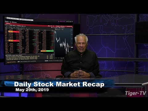 May 29th, 2019 Daily Stock Market Recap with Tom O'Brien