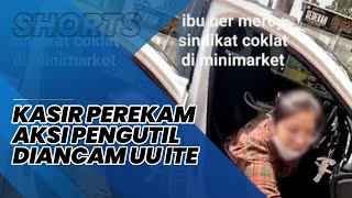 Kasir Minimarket Diancam UU ITE setelah Video Pergok Pengutil Viral