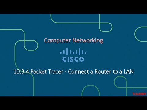 10.3.4 Packet Tracer - Connect a Router to a LAN