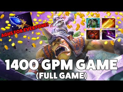 1400GPM GAME! - Waga plays Alch mid (Full Game)