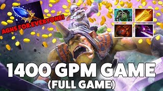 1400GPM GAME! - Waga plays Alch mid (Full Game)