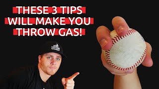 How To: 3 Tips To Throw Faster | Baseball Throwing Tips