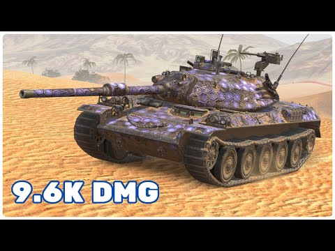 STB-1 ● 9.6 K DAMAGE ● 3 KILLS ● WoT Blitz Best Replays