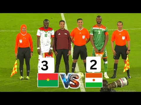 Burkina Faso 3-2 Niger  || International Friendly highlights