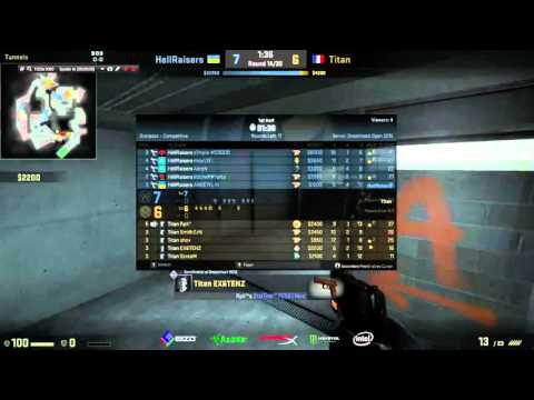 CS:GO Hellraisers Simple so sexy vs Titan
