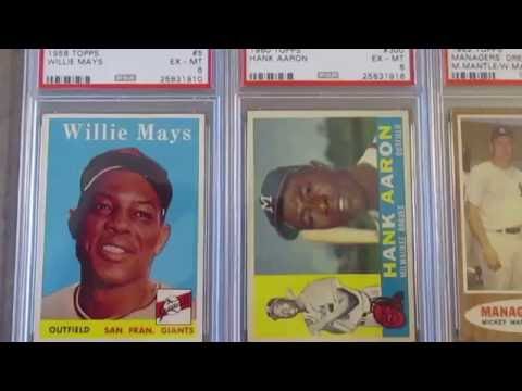 Vintage 20 card PSA mailday from Probstein Auctions