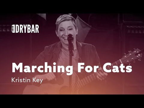 Marching For Cats. Kristin Key