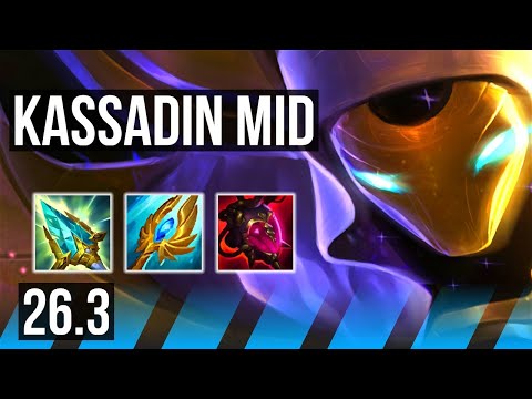 KASSADIN vs MALZAHAR (MID) | Perfect KDA: 18/0/4 | EUW Master | 26.3