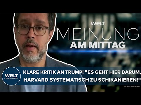 USA: Klare Kritik an Donald Trump! "Es geht hier darum, Harvard systematisch zu schikanieren!"