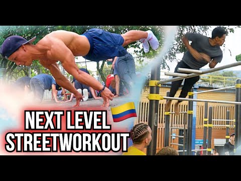 NEXT LEVEL STREETWORKOUT in COLOMBIA - SO MANY 720s 🤯