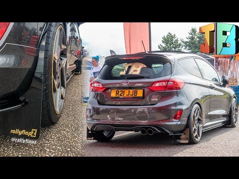 MK8 Fiesta ST - HOW TO install MUD FLAPS 🚘 (RallyFlapz)