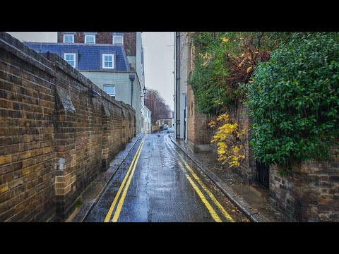 London 2026 Walking Tour | Knightsbridge & South Kensington Rainy Upmarket Streets | 4K HDR