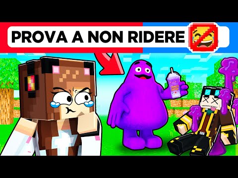 PROVA A NON RIDERE SU MINECRAFT CON I MIEI AMICI!!